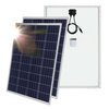 Mighty Max Battery Polycrystalline Solar Panel, 100 W, 12V, MC4 MAX4021066